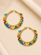 Paradise Hoop Earrings