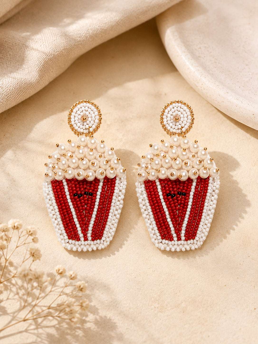 Popcorn Earrings