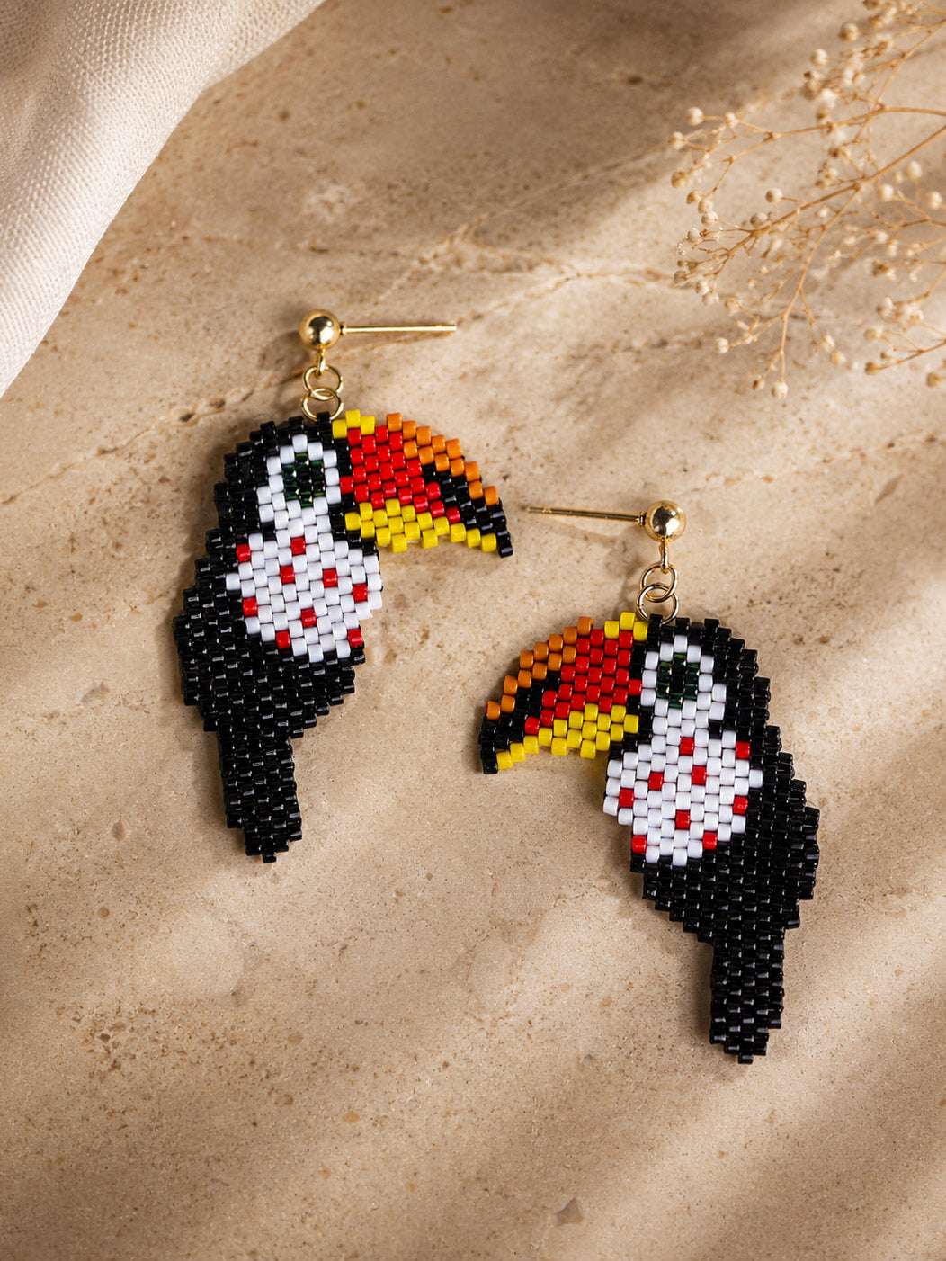 Toucan Bird Earrings