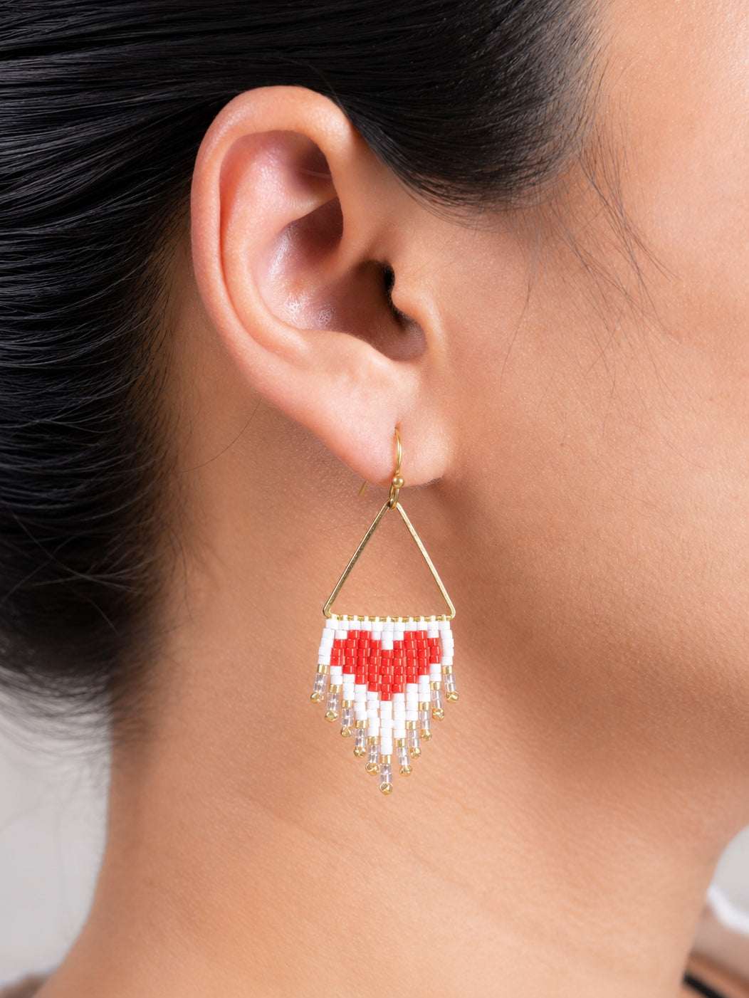 Amour Beaded Earrings