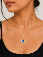 Evil Eye Eye Necklace