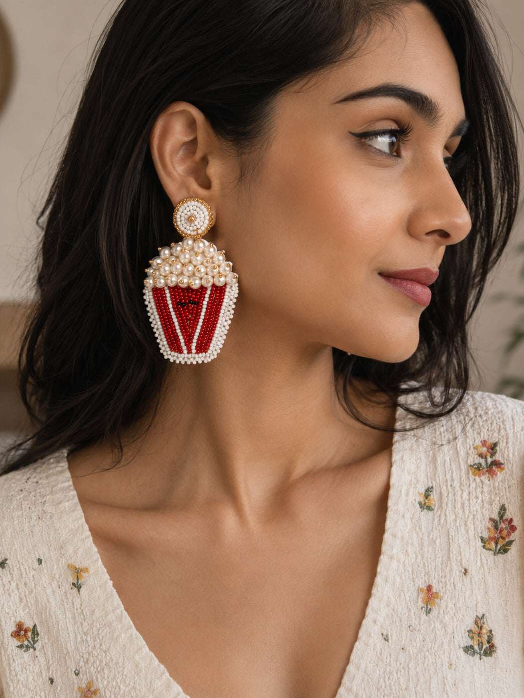 Popcorn Earrings