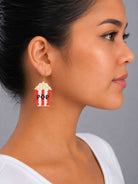 Popcorn Beaded Earrings