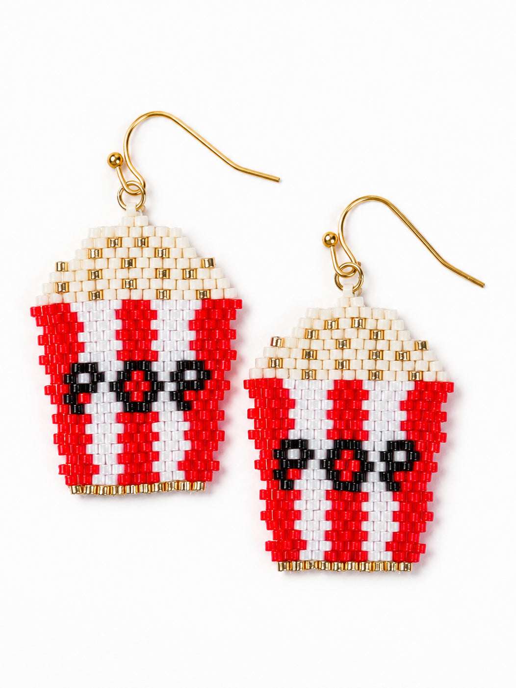 Popcorn Beaded Earrings