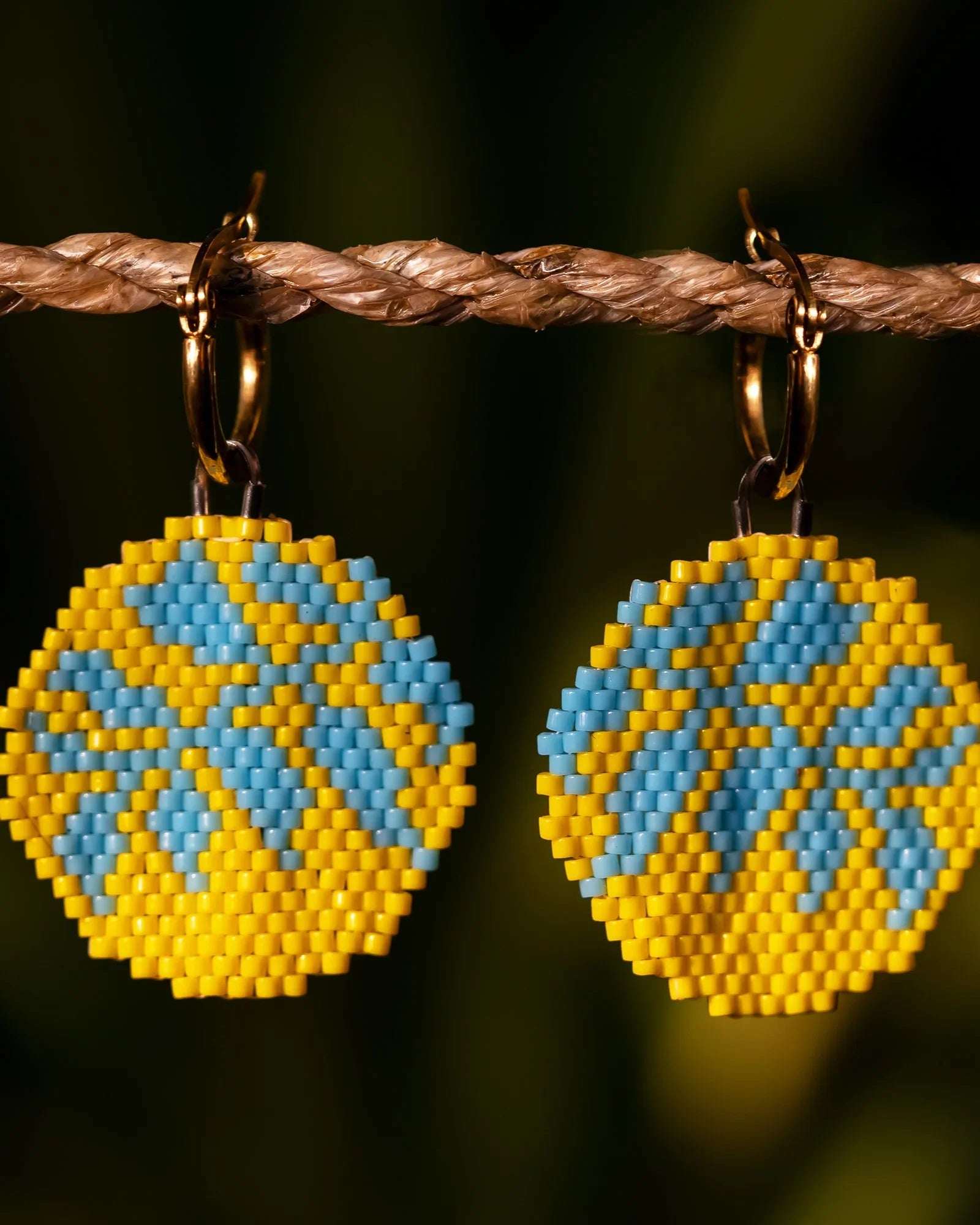 Play Leaf Earrings - Jenni and Janki