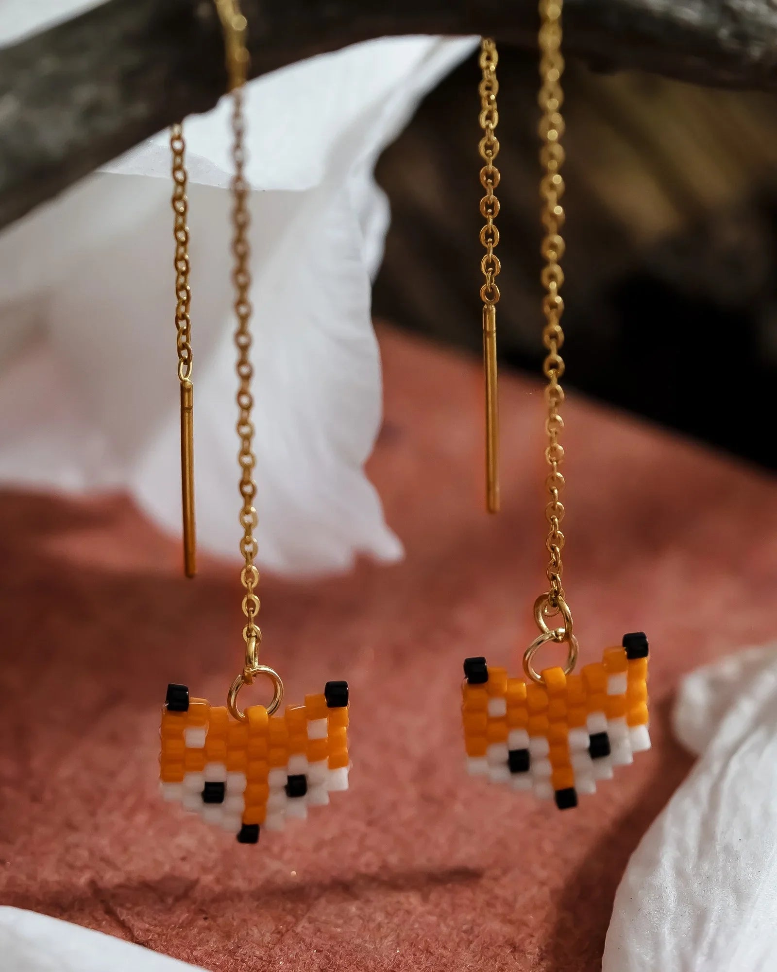 Fox Earrings - Jenni and Janki