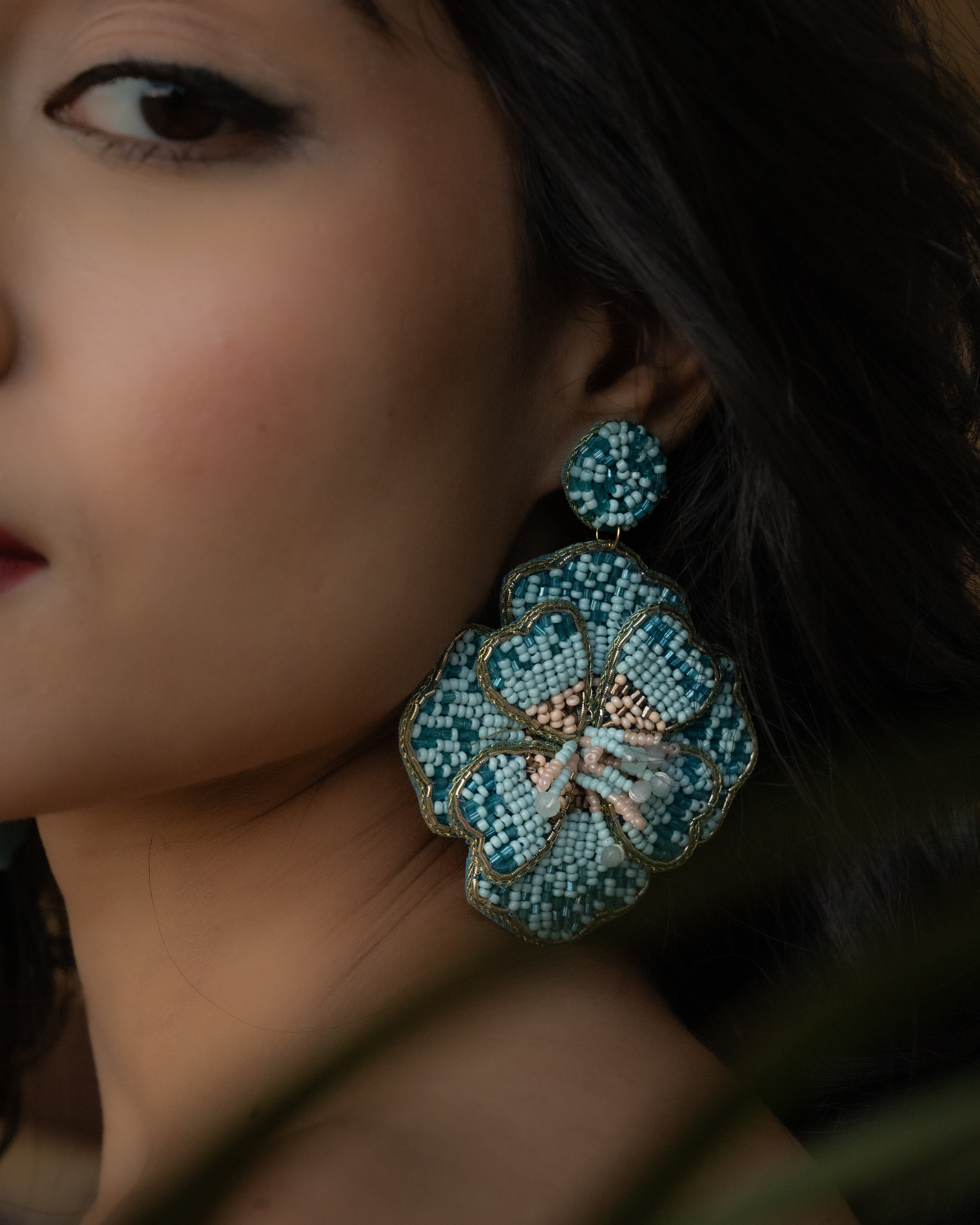 Morning Glory Earrings - Jenni and Janki