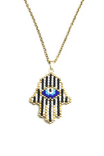 Evil Eye Hand Necklace