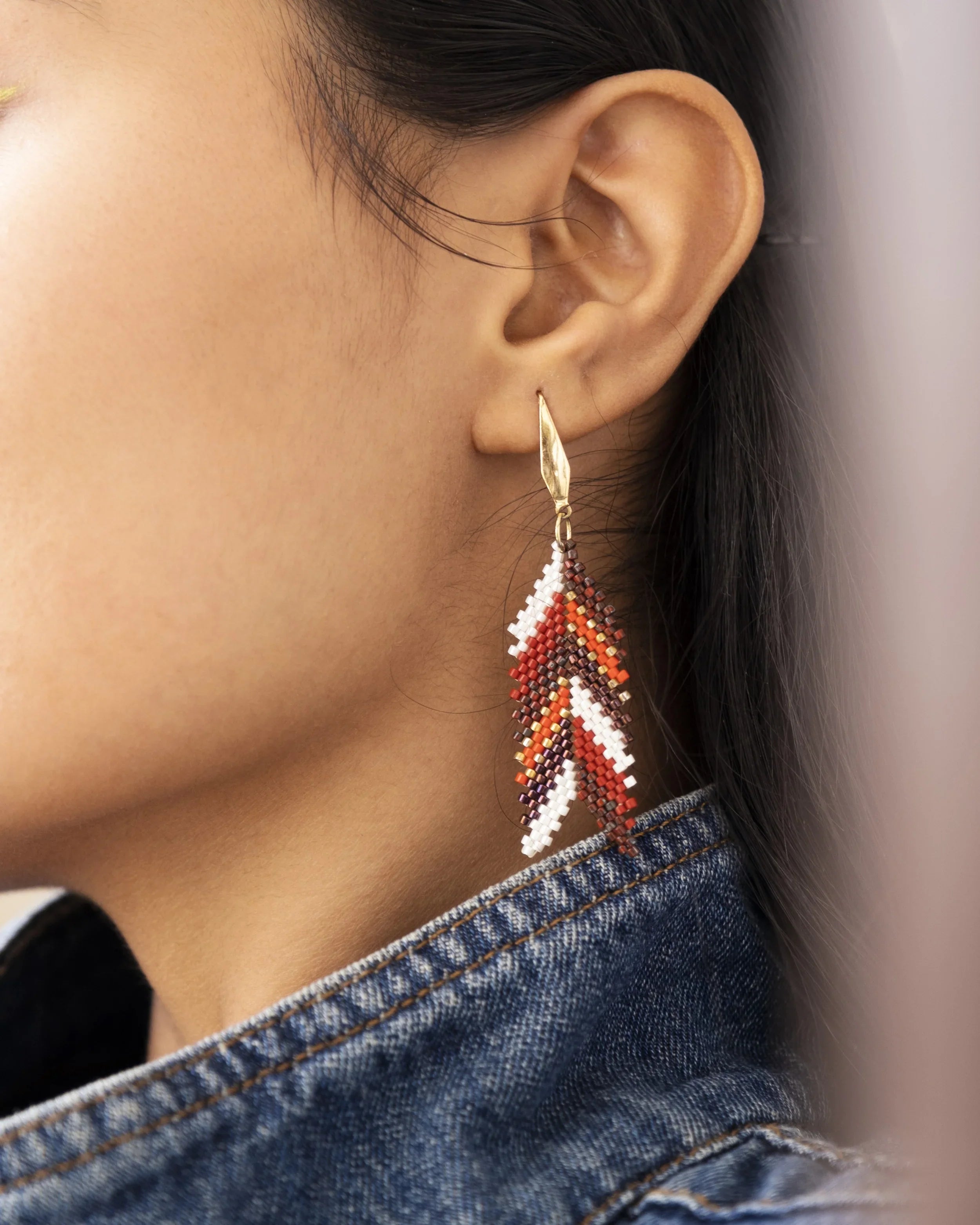 Poppy Arrrowhead Earrings - Jenni and Janki