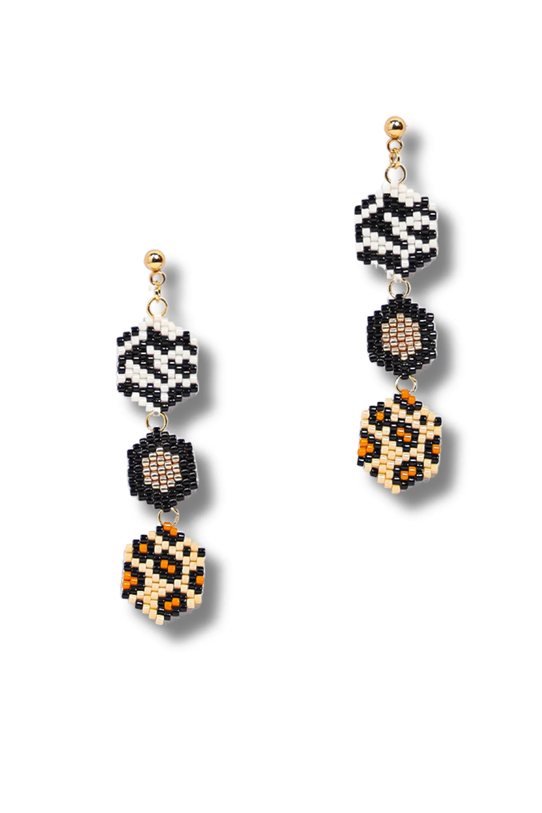 Leopard Earrings - Jenni and Janki