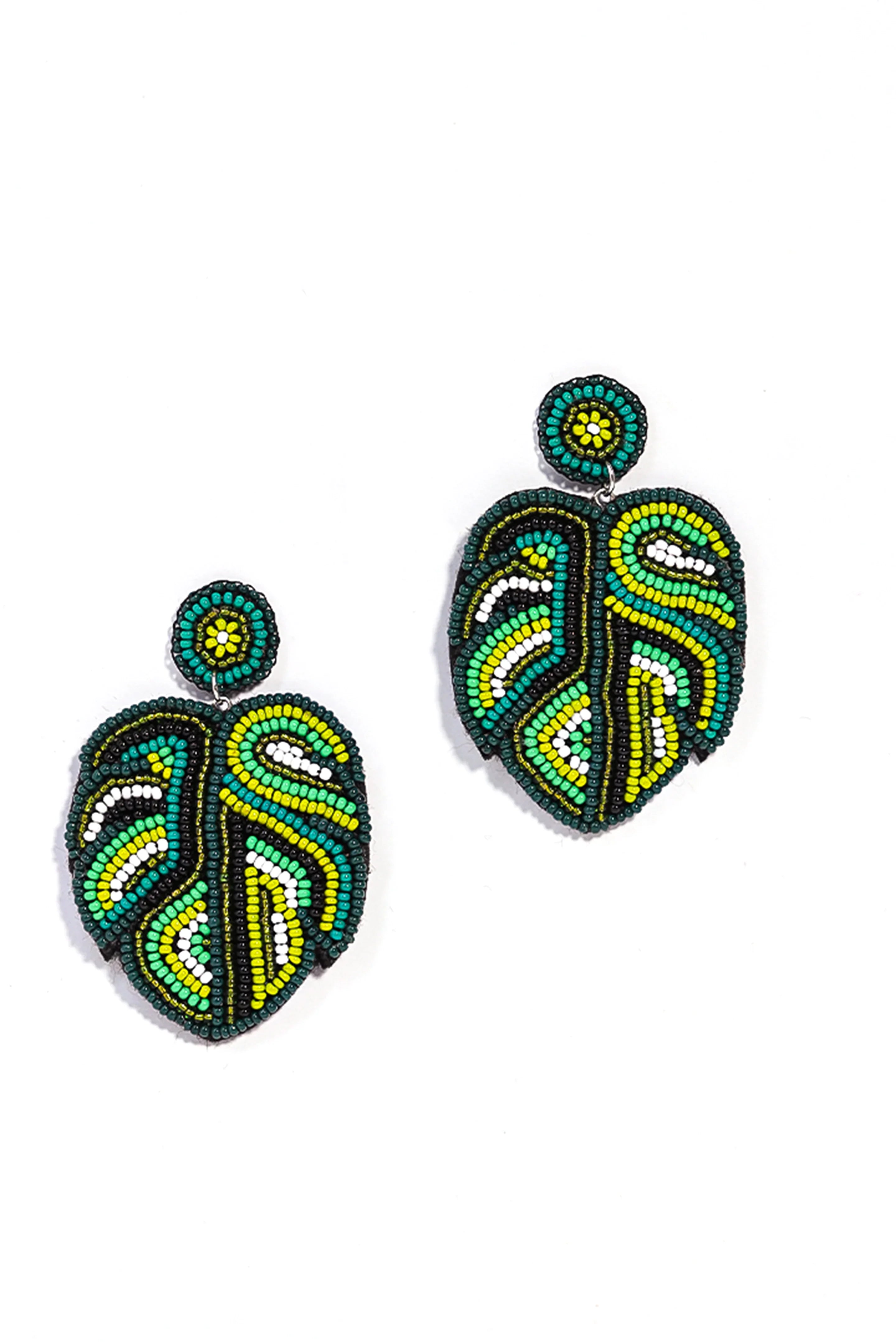 The Palm Affair Earrings - Jenni and Janki
