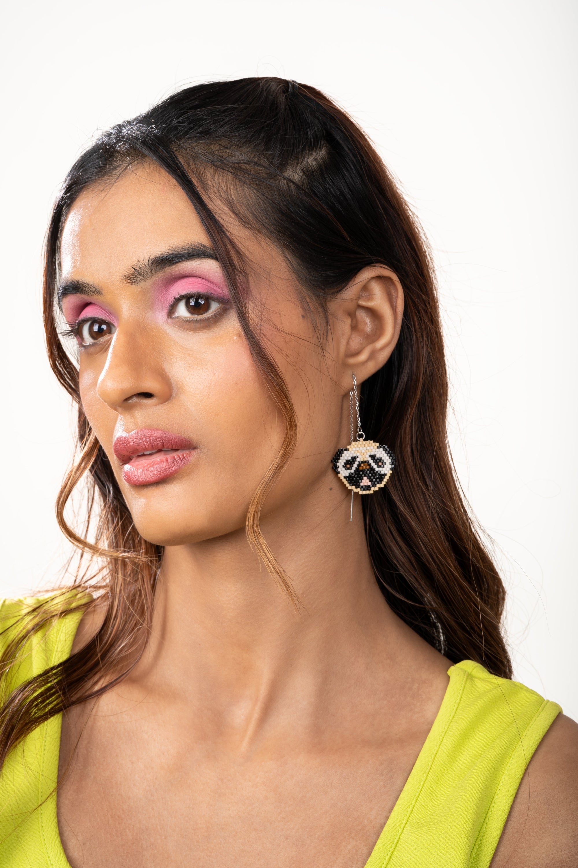 Pug Dog Earrings - Jenni and Janki