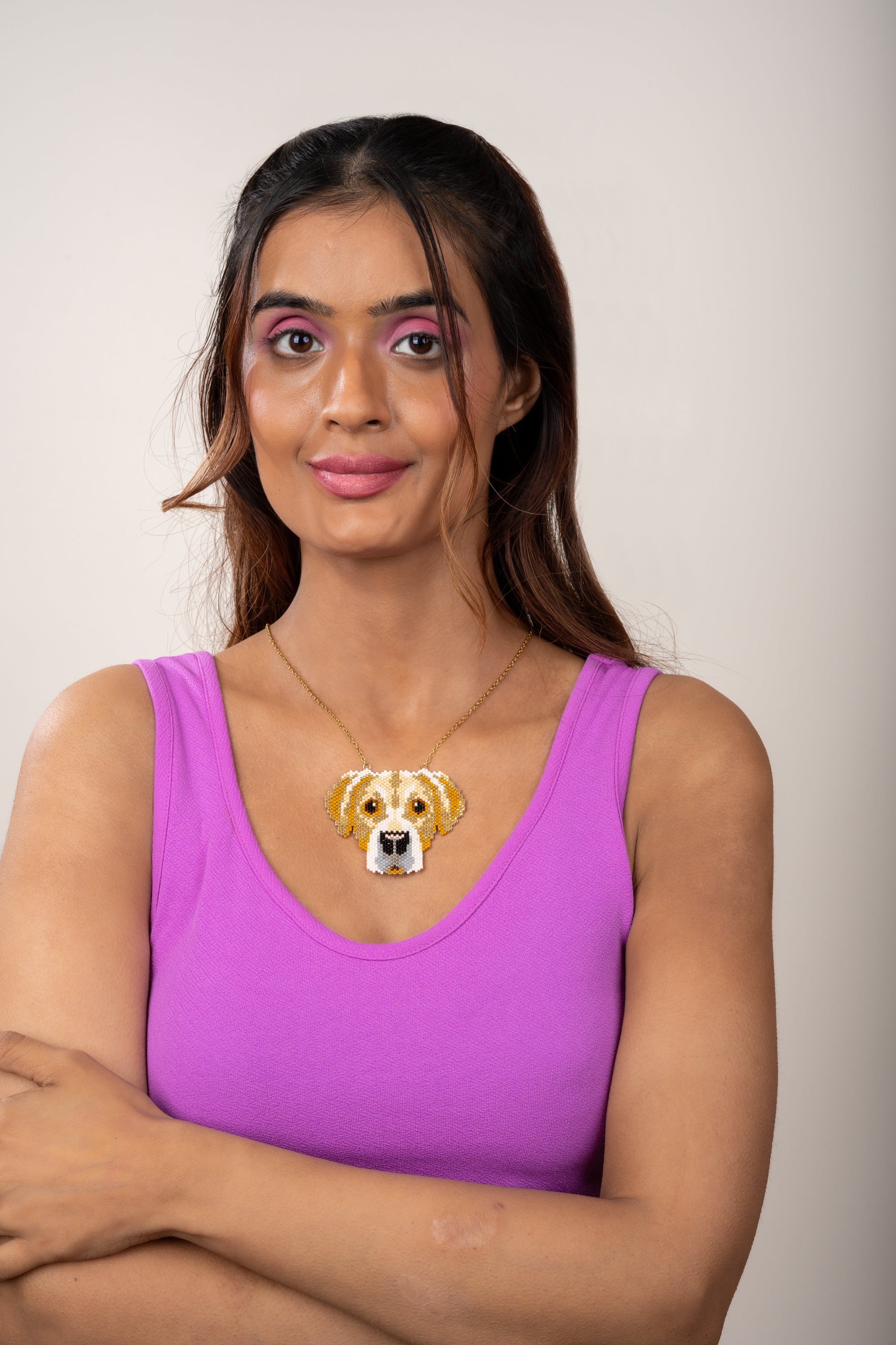 Labrador Dog Necklace - Jenni and Janki