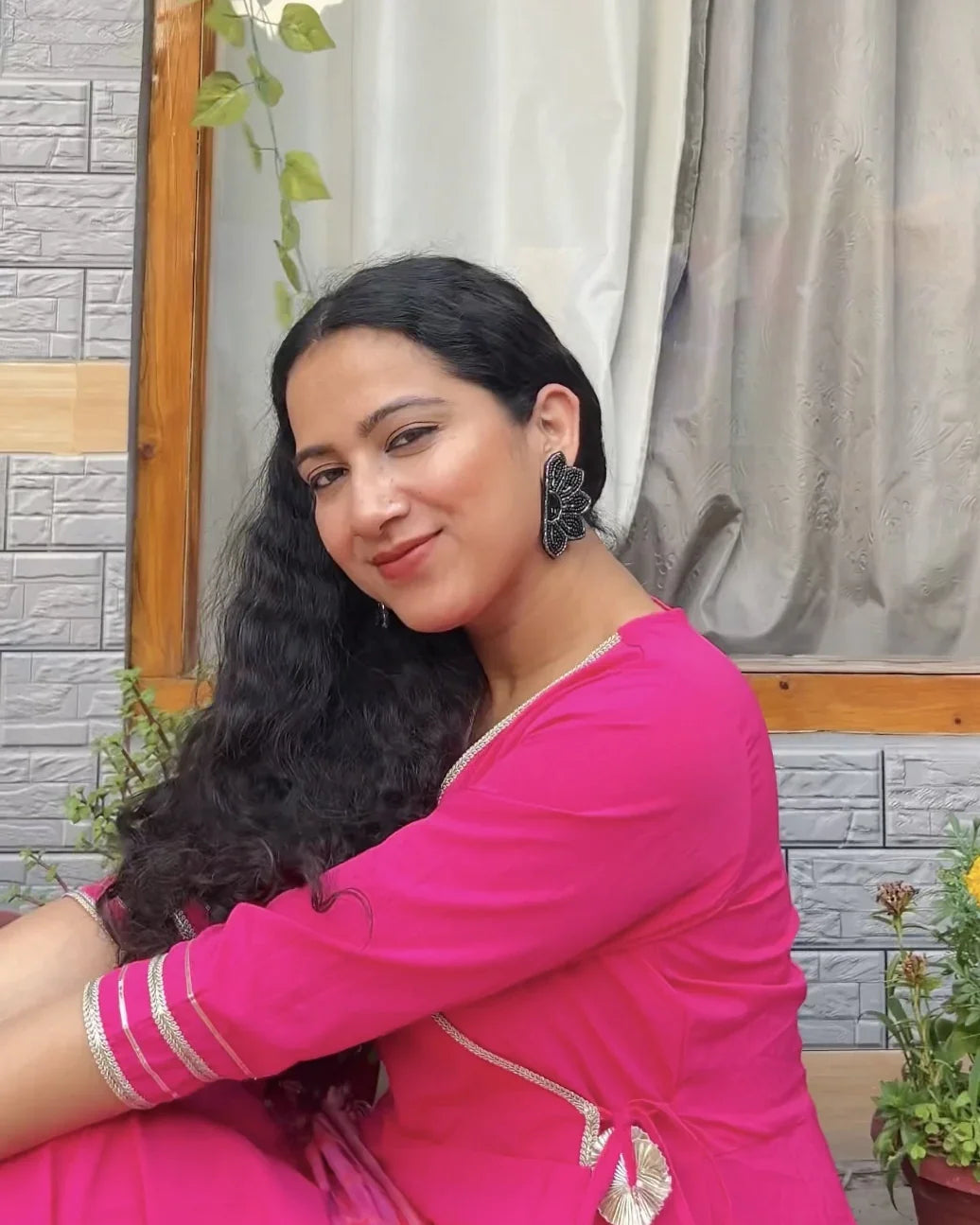 Sophia Sunflower Earrings - Jenni and Janki